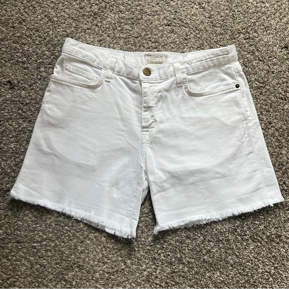 Current/Elliott White Denim Shorts (Size 28)
